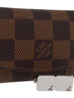 LOUIS VUITTON Bout Du Man Shet Champs Elysees Cuffs metal M65043 LV Auth ka1730V